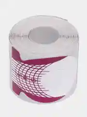 Фуксия нижние формы узкие для наращивания ногтей, в рулоне, 10, 50, 100, 500 штук