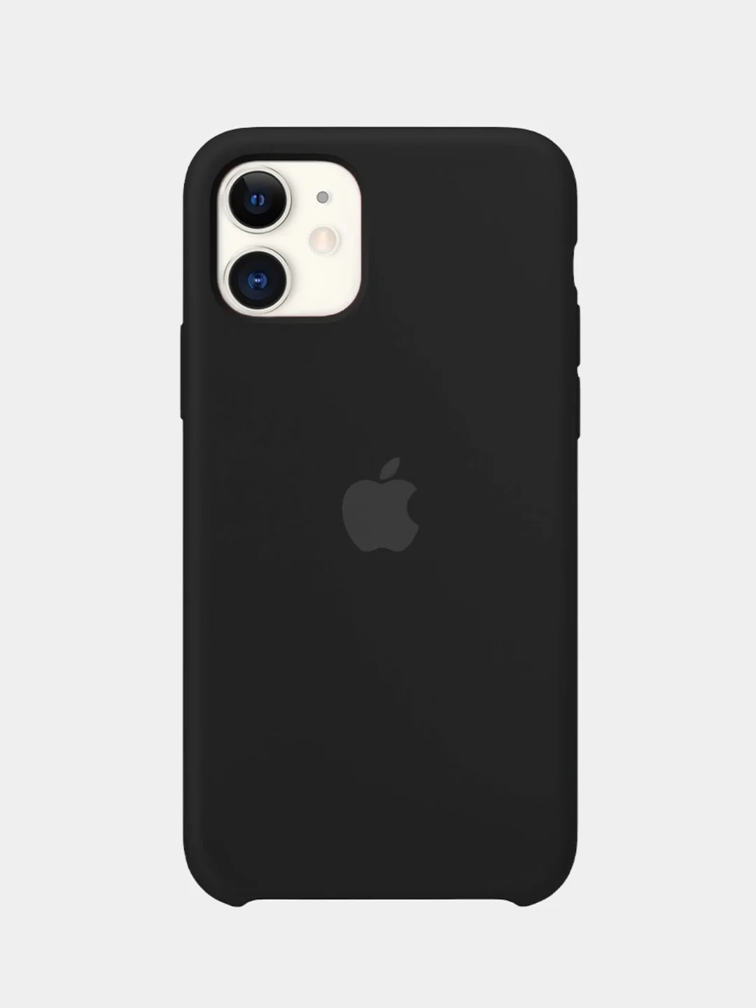 Черный чехол iPhone 11, 11 Pro, 11 Pro Max, 20 цветов, силиконовый Silicone case