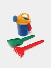 Набор для игры в песке, лейка, совок, грабли