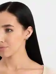 Серьги с искусственным жемчугом и стразами