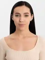 Серьги с искусственным жемчугом и стразами