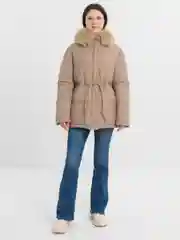 Оливковый куртка женская, зимняя