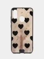 Бежевый силиконовый чехол Samsung S10+, S10e, S10 lite, S9+, Honor 8X Max, 7X, P20 Pro, Xiaomi Mi9, Mi8