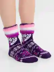 Слоновая кость женские шерстяные носки