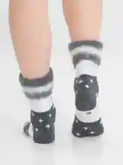 Пастельно-коралловый женские шерстяные носки