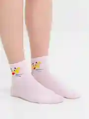 Розовый носки унисекс