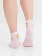 Розовый носки унисекс