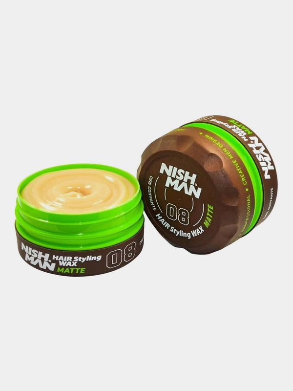 NISHMAN Воск на водной основе для волос 08 Matte Look 100мл