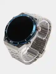 Синий смарт-часы series NO.1, 47 мм, мужские, умные, круглые, черный безель