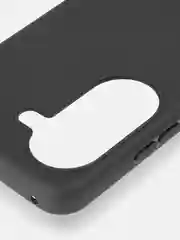Черный чехол ROSCO для ASUS Zenfone 9, Zenfone 10 матовый силиконовый тонкий, бортик вокруг камер
