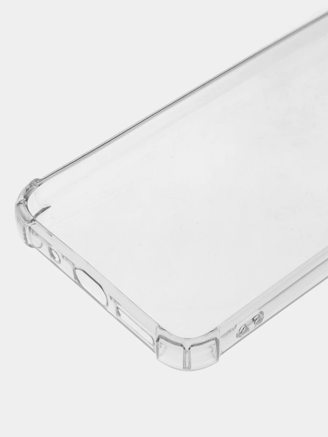 Прозрачный чехол Xiaomi Redmi 12 4G (Сяоми Редми 12), прозрачный защита камеры противоударный черный