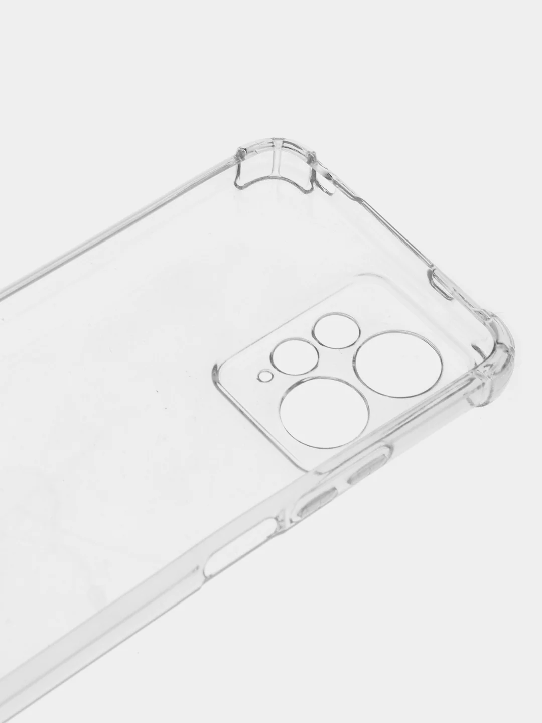 Прозрачный силиконовый чехол для Xiaomi Redmi Note 12 4G (Сяоми Ноут 12 4 Джи), прозрачный