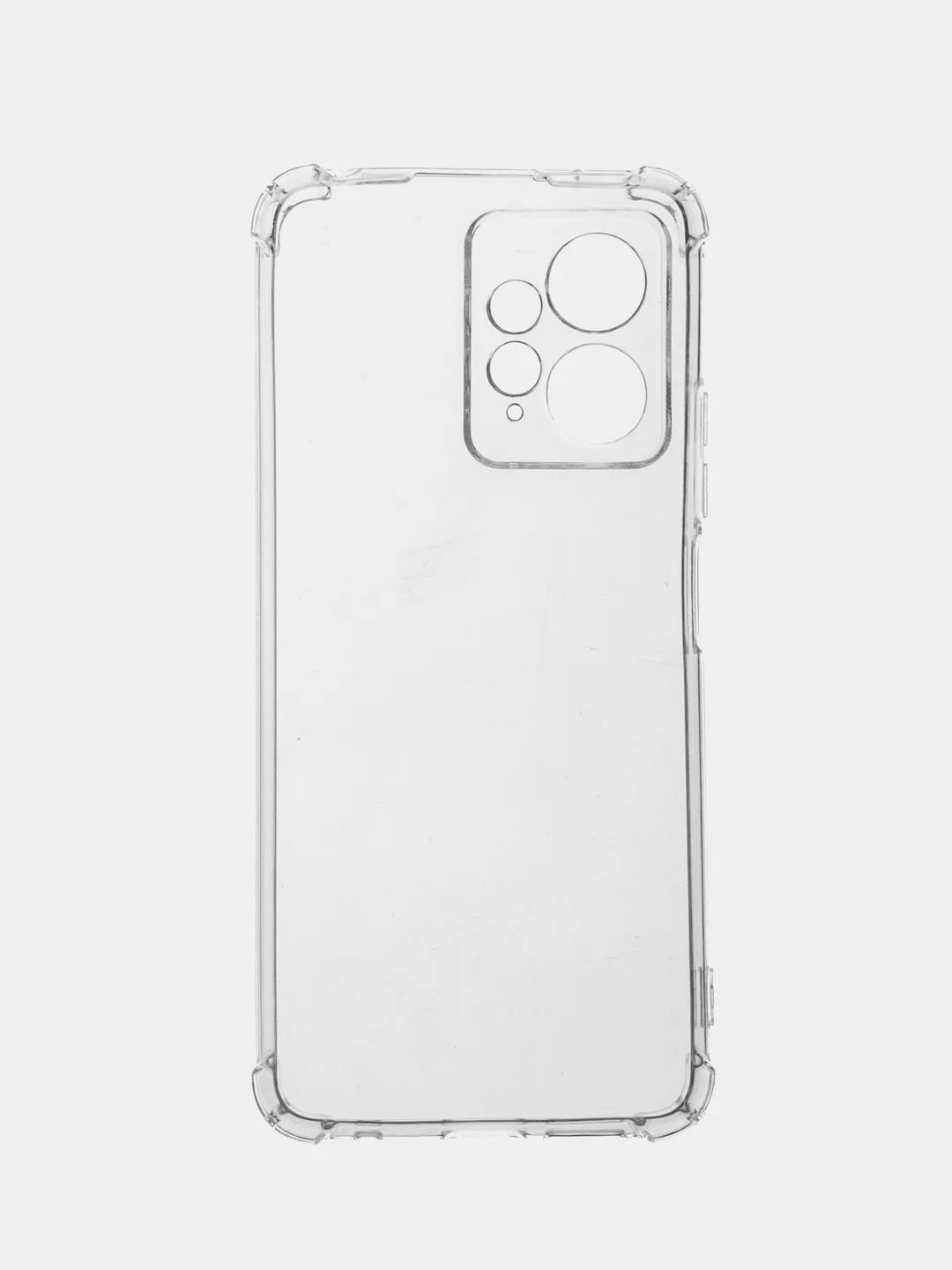 Прозрачный силиконовый чехол для Xiaomi Redmi Note 12 4G (Сяоми Ноут 12 4 Джи), прозрачный