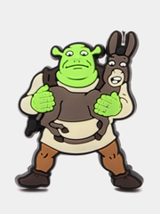 Джибитсы, украшение для обуви и браслета Сабо, Шрэк, Shrek