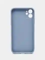 Синий чехол для iPhone (Айфон) 11, 14, 13 Pro, Max, 7, 8, Plus, X, XS, XR, 12 Mini, силиконовый