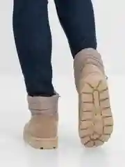 Бежевый угги женские, на меху
