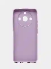 Сиреневый силиконовый чехол для Realme 11 5G, прозрачный