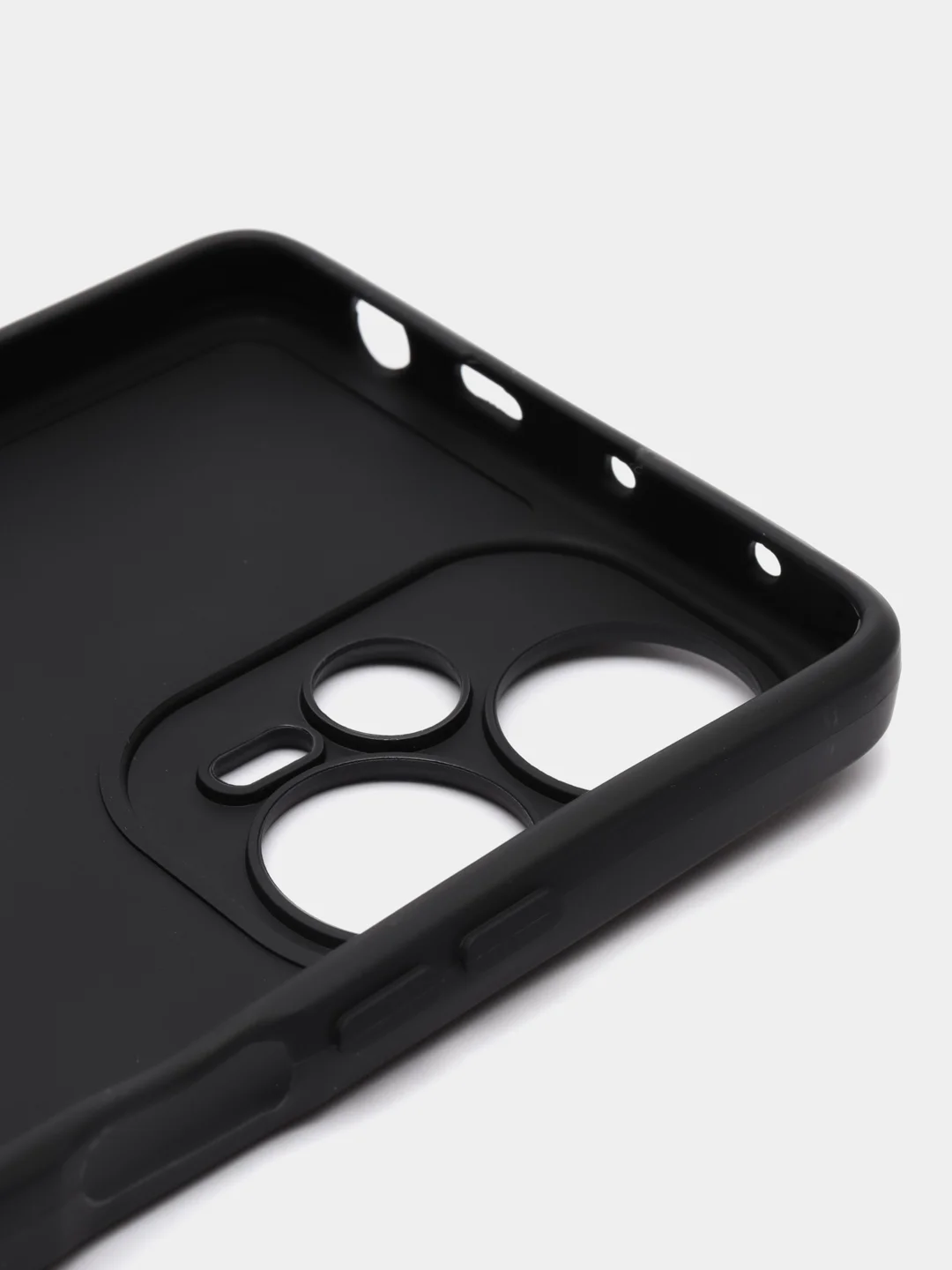 Черный чехол Xiaomi Redmi Note 12 Turbo / Poco F5 (Сяоми Редми Нот 12 Турбо/Поко Ф5) прозрачный