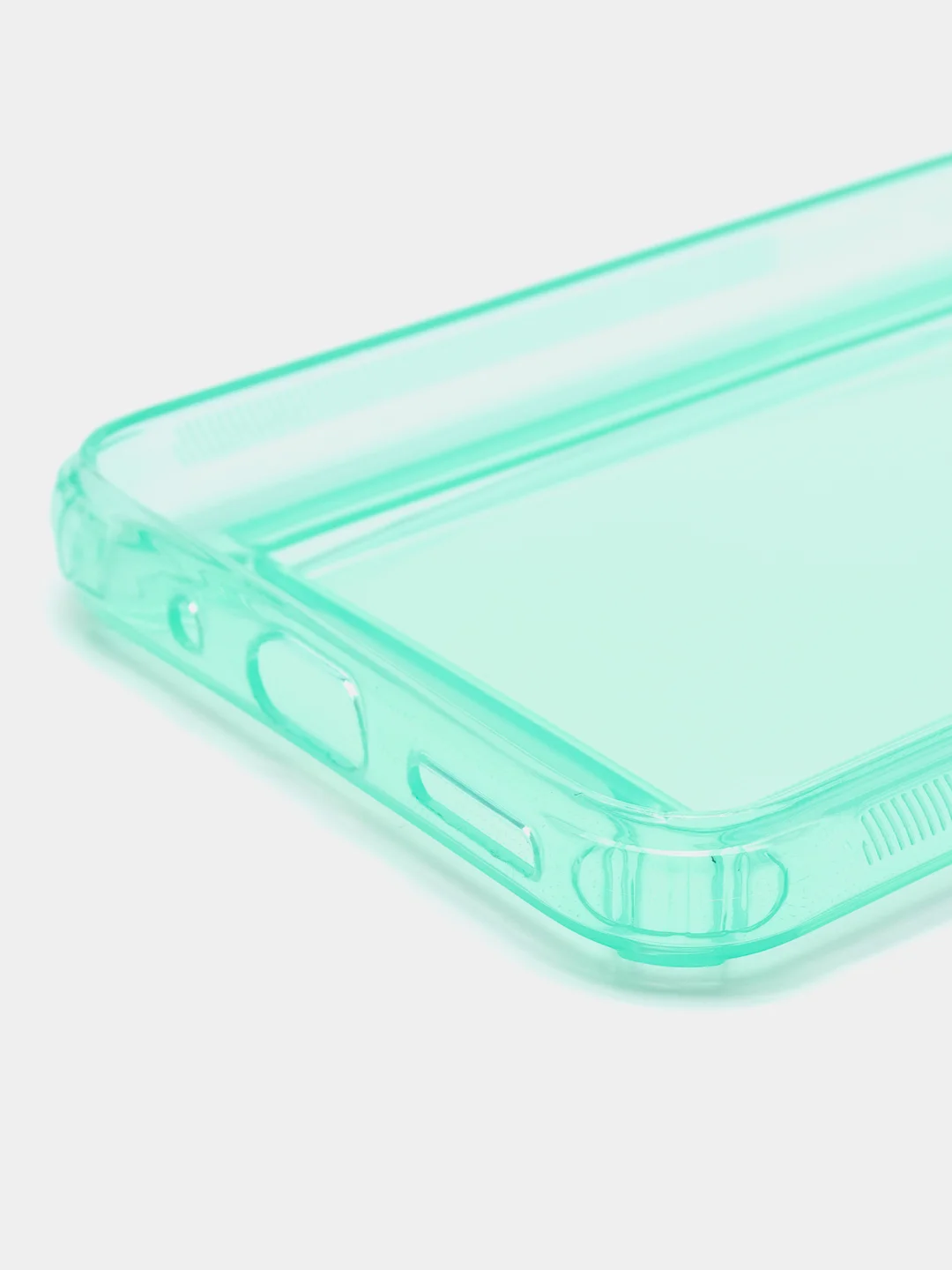 Бирюзовый чехол с карманом для карт для Xiaomi Redmi 9C/10A, прозрачный