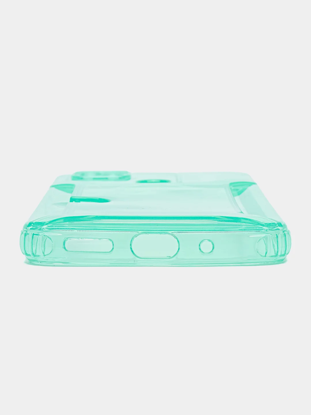 Бирюзовый чехол с карманом для карт для Xiaomi Redmi 9C/10A, прозрачный