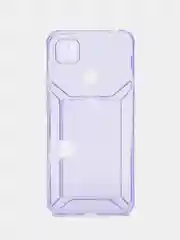 Лавандовый чехол с карманом для карт для Xiaomi Redmi 9C/10A, прозрачный