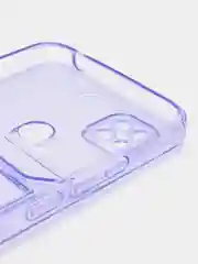 Лавандовый чехол с карманом для карт для Xiaomi Redmi 9C/10A, прозрачный