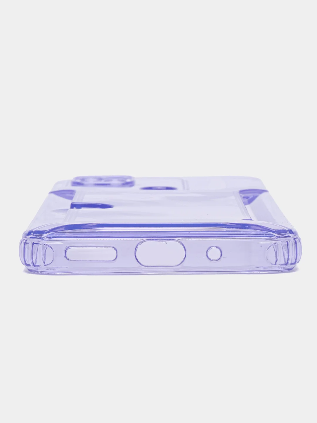 Лавандовый чехол с карманом для карт для Xiaomi Redmi 9C/10A, прозрачный