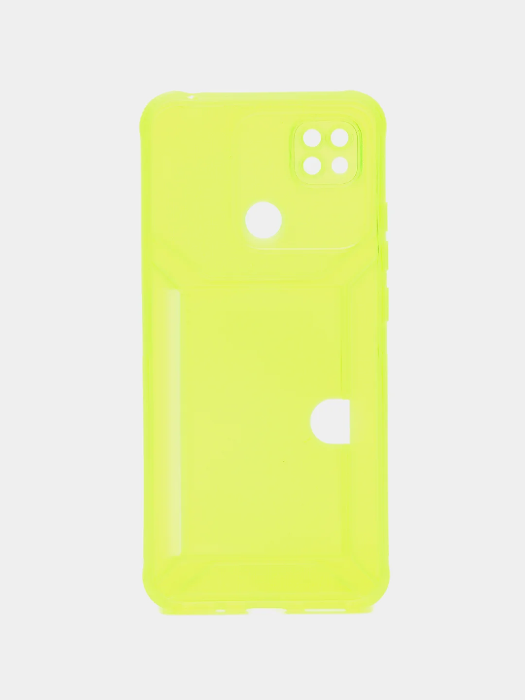 Лавандовый чехол с карманом для карт для Xiaomi Redmi 9C/10A, прозрачный