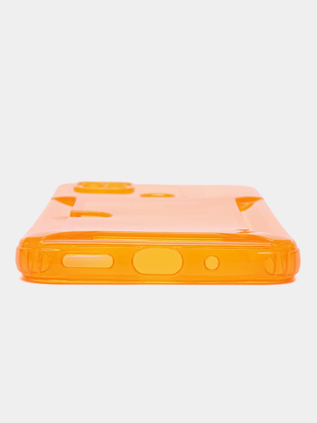Оранжевый чехол с карманом для карт для Xiaomi Redmi 9C/10A, прозрачный