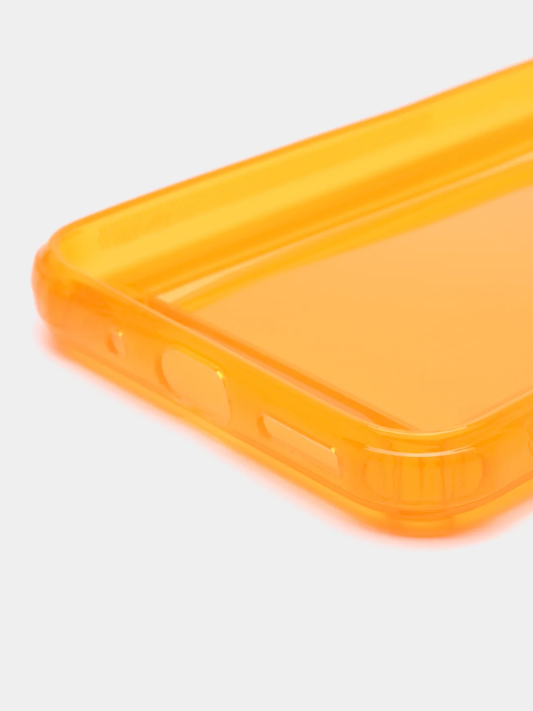 Оранжевый чехол с карманом для карт для Xiaomi Redmi 9C/10A, прозрачный