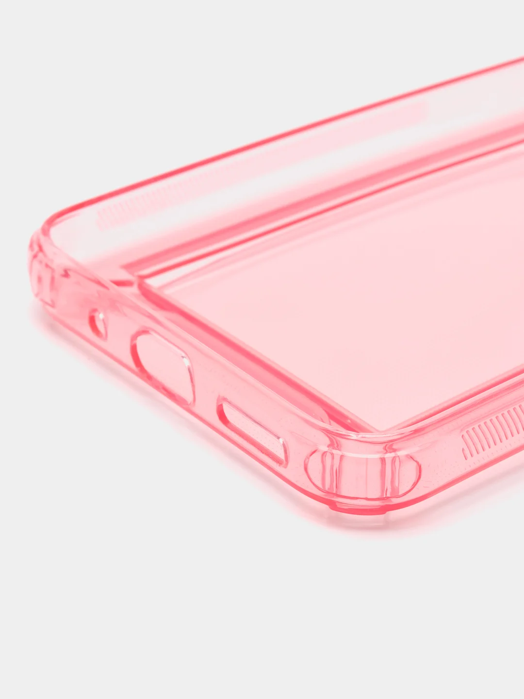Розовый чехол с карманом для карт для Xiaomi Redmi 9C/10A, прозрачный