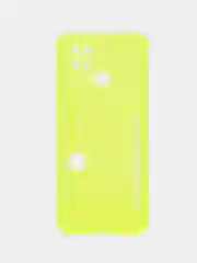 Лимонный чехол с карманом для карт Xiaomi Redmi 10/Poco C40, прозрачный