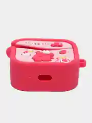 Тёмно-розовый чехол для беспроводных наушников AirPods 3 (Аирподс 3)