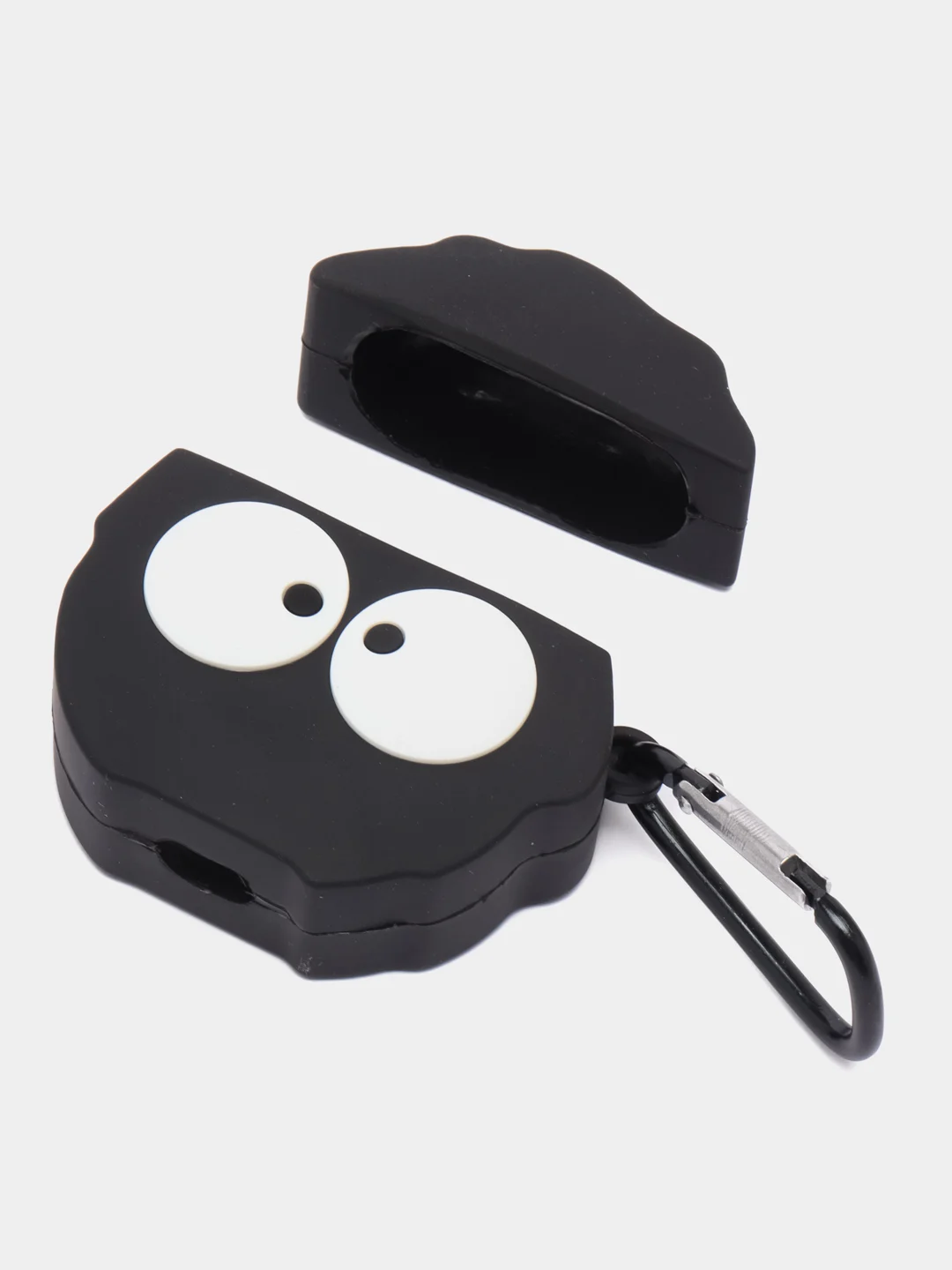 Угольный чехол для беспроводных наушников AirPods 1 / 2, Аир Подс 1 / 2, Эйр Подс