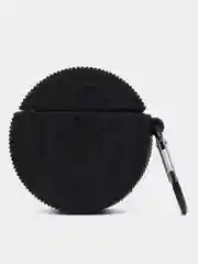 Черный чехол для беспроводных наушников AirPods 1 / 2, Аир Подс 1 / 2, Эйр Подс
