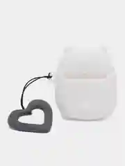 Молочный чехол для беспроводных наушников AirPods 1 / 2, Аир Подс 1 / 2, Эйр Подс