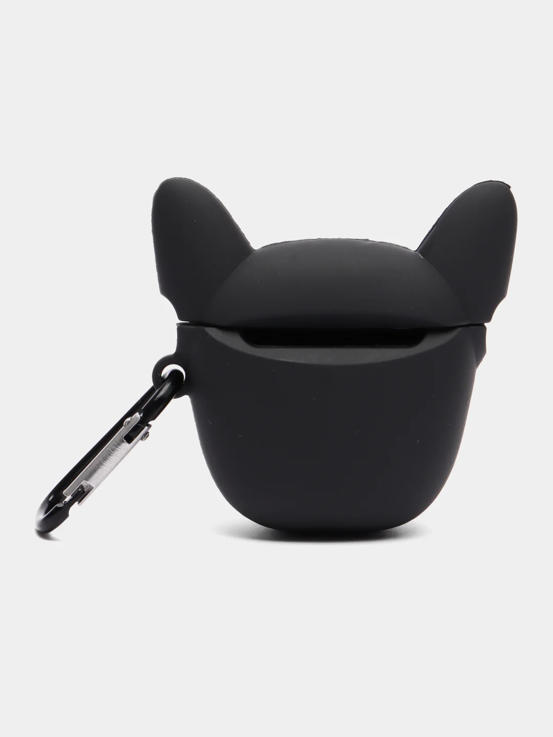 Серый металлик чехол для беспроводных наушников AirPods 1 / 2, Аир Подс 1 / 2, Эйр Подс