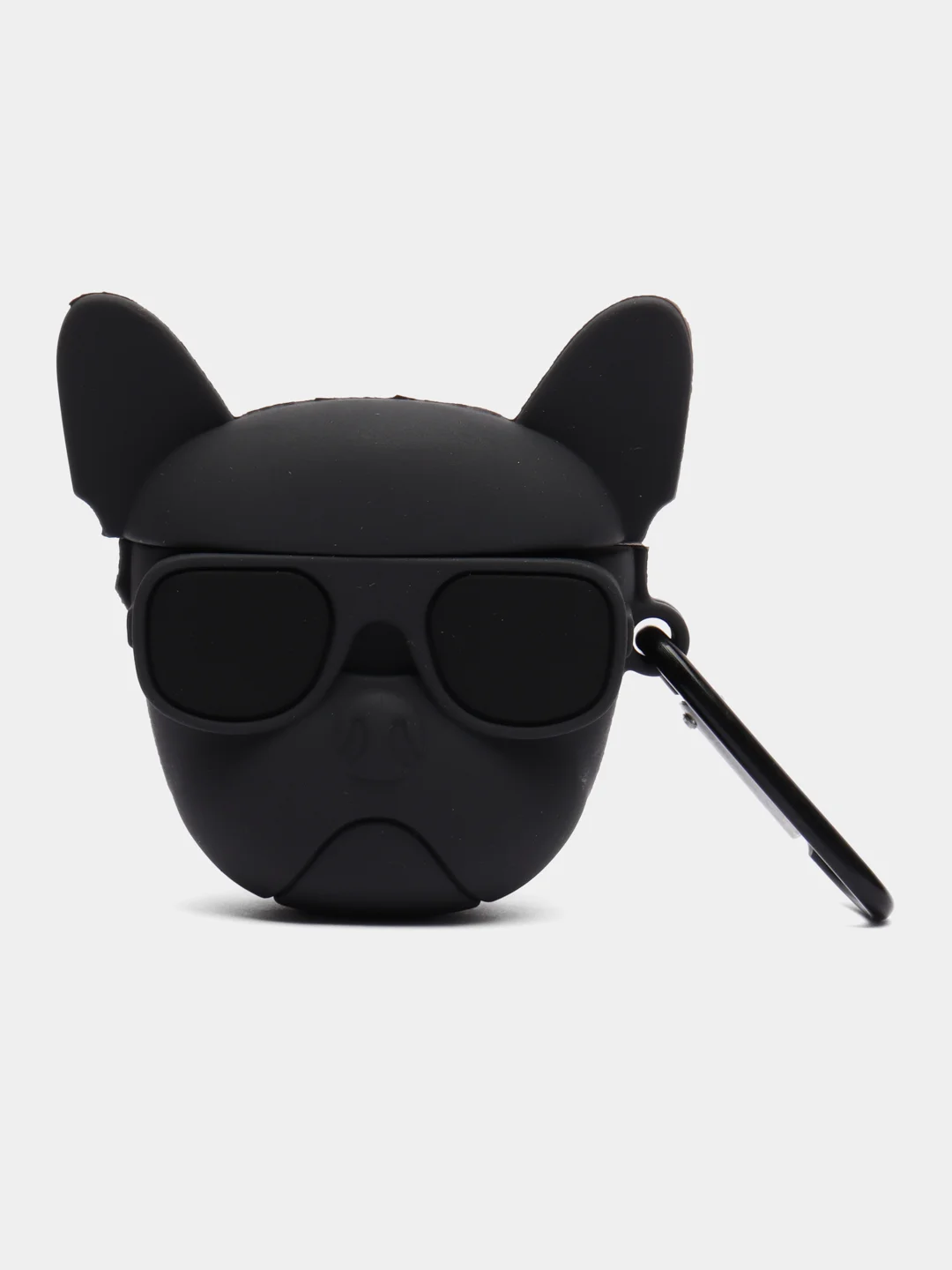 Серый металлик чехол для беспроводных наушников AirPods 1 / 2, Аир Подс 1 / 2, Эйр Подс