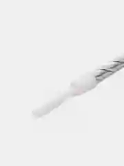 Серебряный свечки для торта, неоновые, блестящие, спираль, 10 штук
