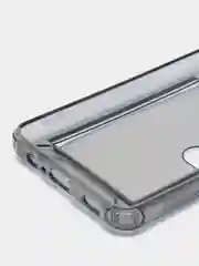 Черный чехол с карманом для карт Samsung Galaxy A12/M12, прозрачный, Самсунг Галакси А12/М12
