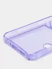 Лавандовый чехол с карманом для карт для Samsung Galaxy A34, прозрачный, Самсунг Галакси А34