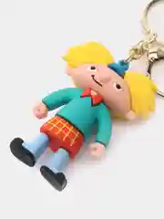 Сиреневый брелок для ключей и рюкзака