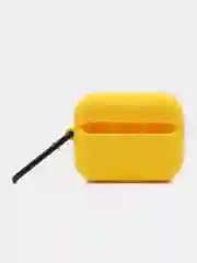 Желтый чехол для беспроводных наушников AirPods Pro