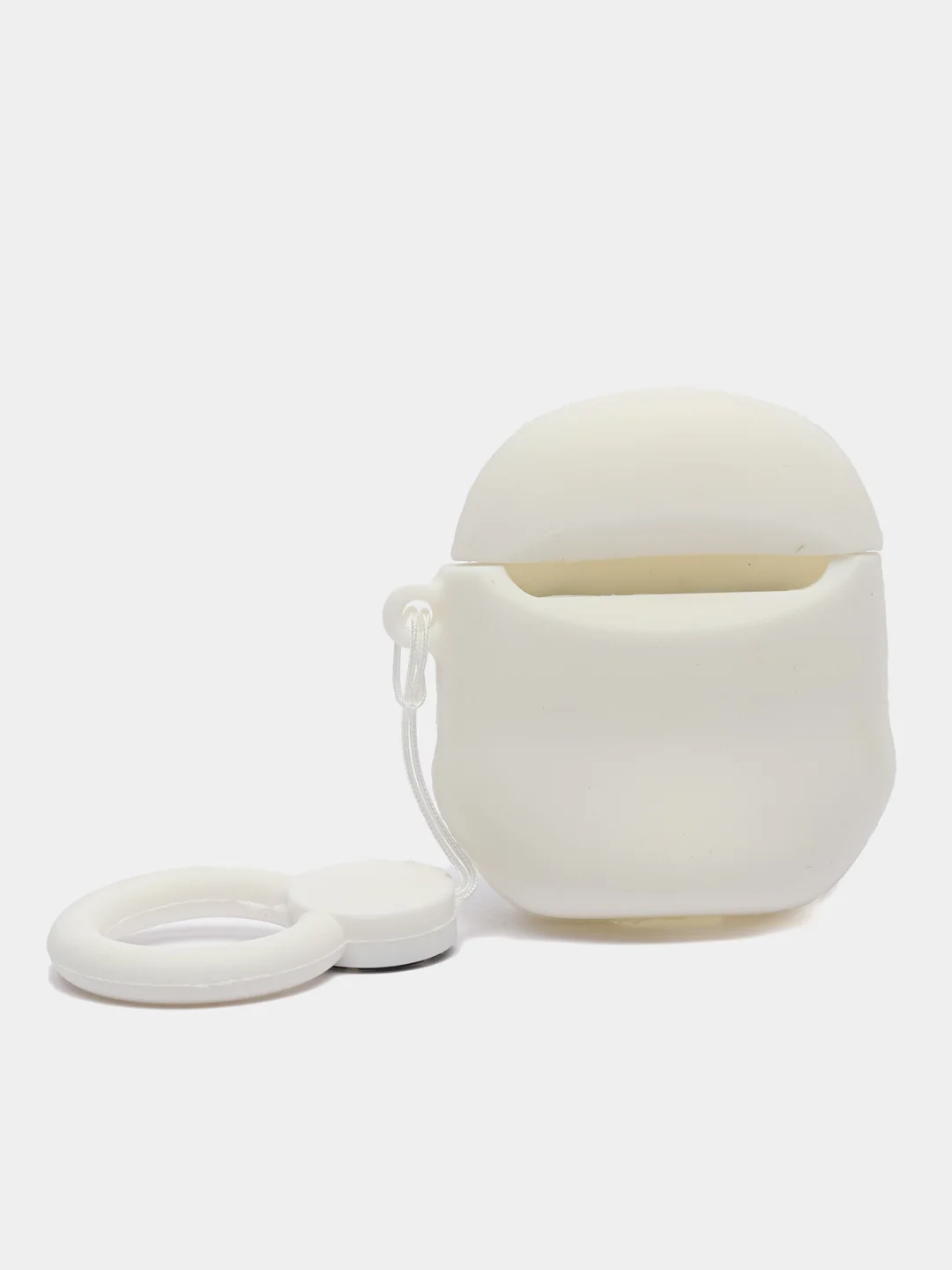 Светло-бежевый чехол для беспроводных наушников AirPods 1 / 2, Аир Подс 1 / 2, Эйр Подс