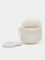 Светло-бежевый чехол для беспроводных наушников AirPods 1 / 2, Аир Подс 1 / 2, Эйр Подс