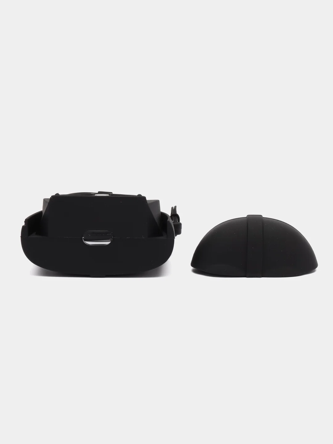 Синий меланж чехол для беспроводных наушников AirPods 1 / 2, Аир Подс 1 / 2, Эйр Подс