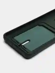 Зеленый чехол Xiaomi Poco X3 NFS X3 Pro (Сяоми Поко Х3 Х3 Про), с карманом для карт