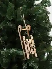 Синий подарочный набор с носочками "Merry Christmas"