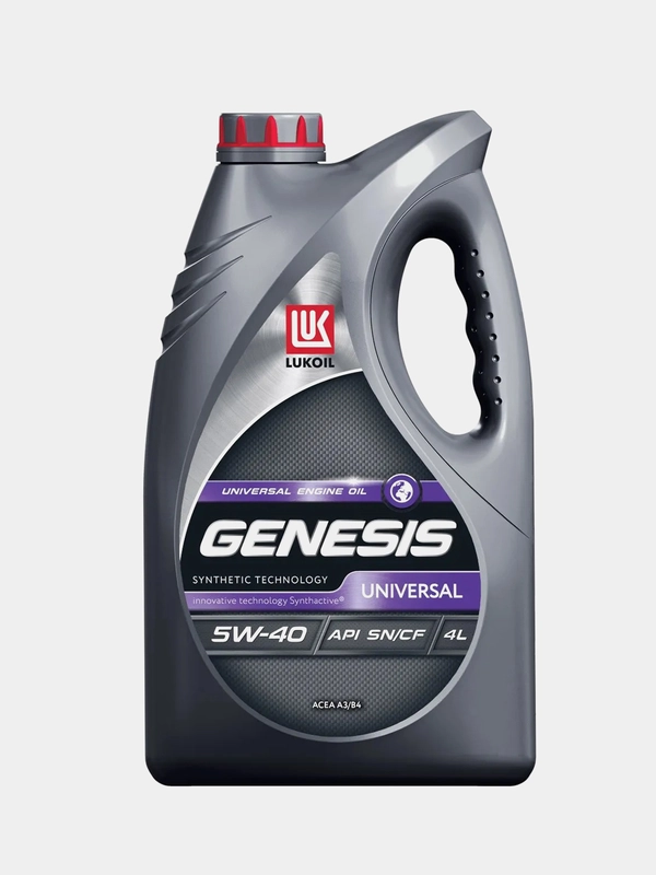 Моторное масло ЛУКОЙЛ GENESIS Universal, 5W40, 4л.