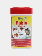 Корм Tetra Rubin Flakes 20гр100мл.(хлопья) для усиления естест-ной окраски аквариумных рыб